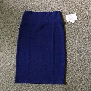 NWT XS Lularoe Cassie Skirt